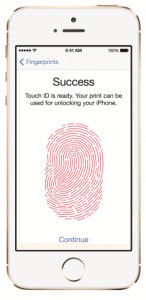 Touch ID on phone