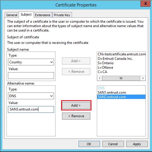 How To Generate Certificate Signing Request Using Microsoft Management Console MMC On Windows 2012