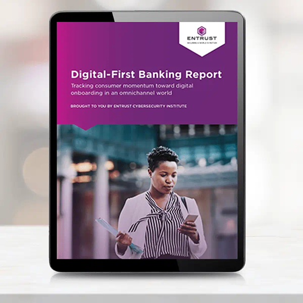 Portada del Informe sobre la banca digital primero