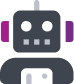 ícone de robô