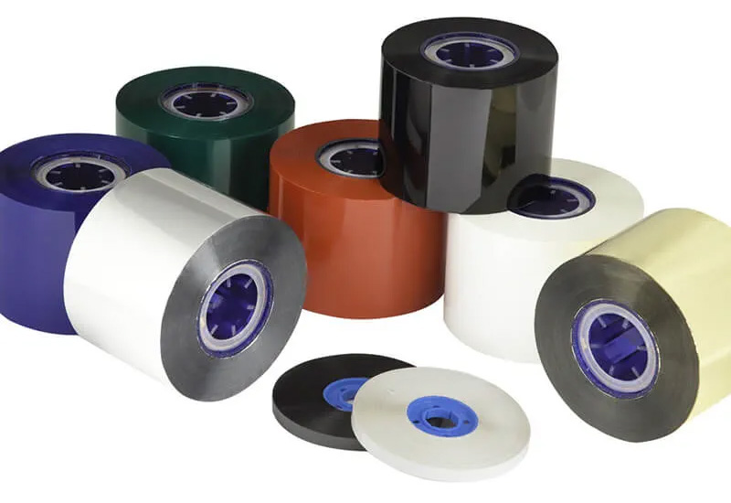 cintas de varios colores