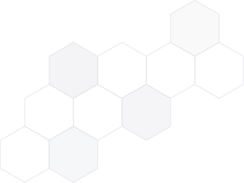 fond hexagonal délimité