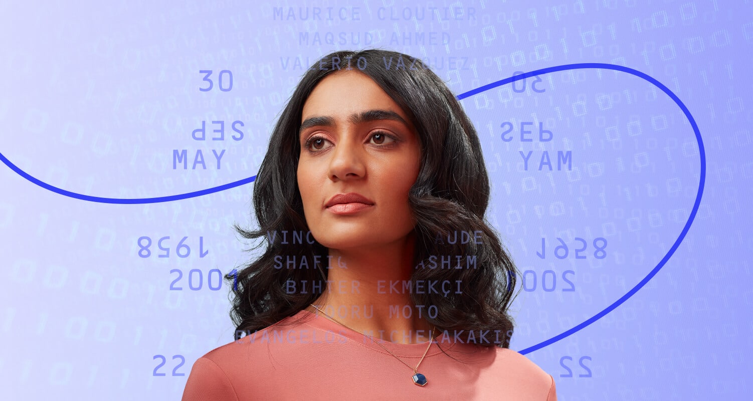 Image of a woman looking off camera