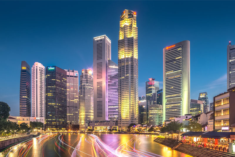 Singapore skyline