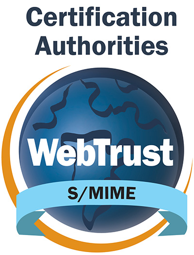 WebTrust Certification Authorities S / MIME seal