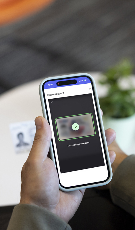 Überprüfung per Mobiltelefon