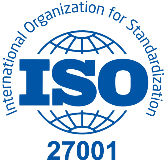 ISO 27001 certified logo