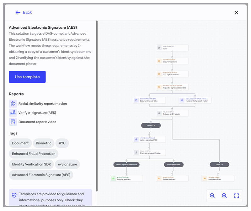 electronic signature Workflow Studio