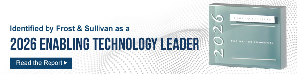Frost & Sullivan Enabling Technology Leader Report banner