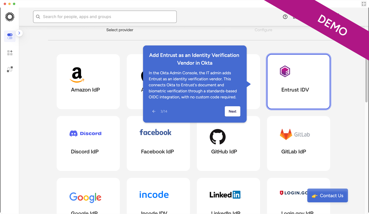Okta demo thumbnail