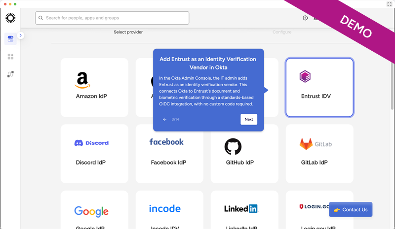 Okta demo thumbnail