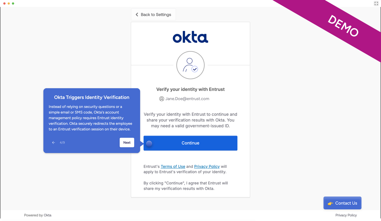 Okta demo thumbnail